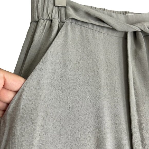 ARITZIA Wilfred Concrete Grey Faun Ankle Cut Trouser Pants US S - Picture 6 of 11